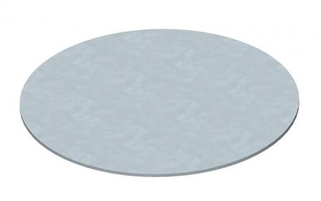 Lid blind plate for round mounting opening 219